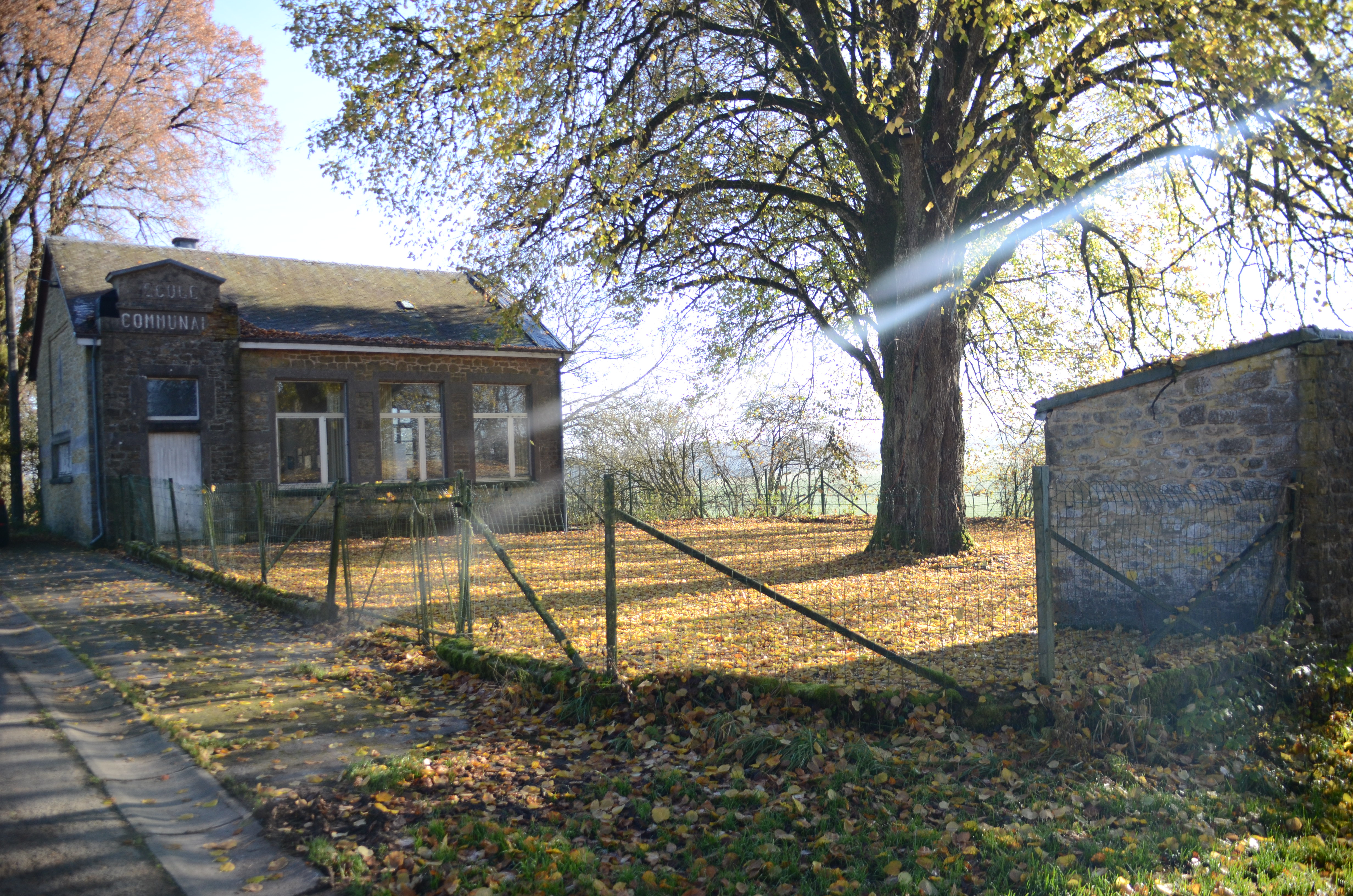 Cours de l'école communale de Bougnimont